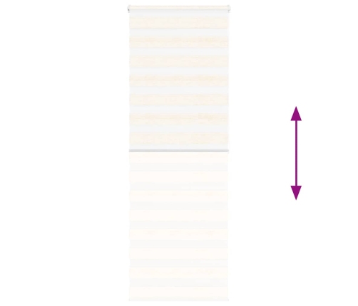 Žalūzijas Zebra 85X200 Cm Auduma Platums 80,9 Cm Poliesters Vidaxl
