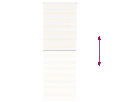 Žalūzijas Zebra 90X200 Cm Auduma Platums 85,9 Cm Poliesters Vidaxl