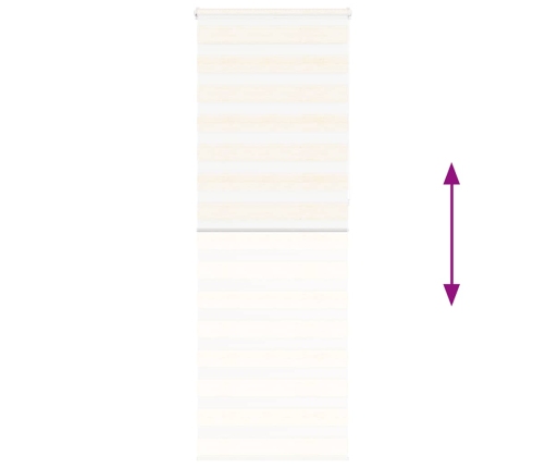 Žalūzijas Zebra 70X230 Cm Auduma Platums 65,9 Cm Poliesters Vidaxl