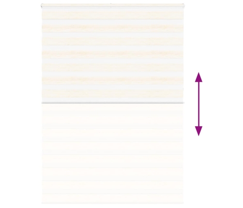 Žalūzijas Zebra 165X230 Cm Auduma Platums 160,9 Cm Poliesters Vidaxl