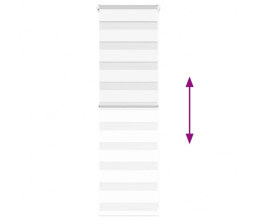 Žalūzijas Zebra 50X100 Cm Auduma Platums 45,9 Cm Poliesters Vidaxl