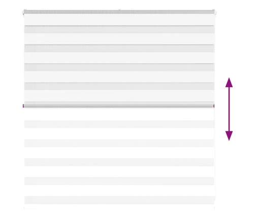 Žalūzijas Zebra 145X100 Cm Auduma Platums 140,9 Cm Poliesters Vidaxl