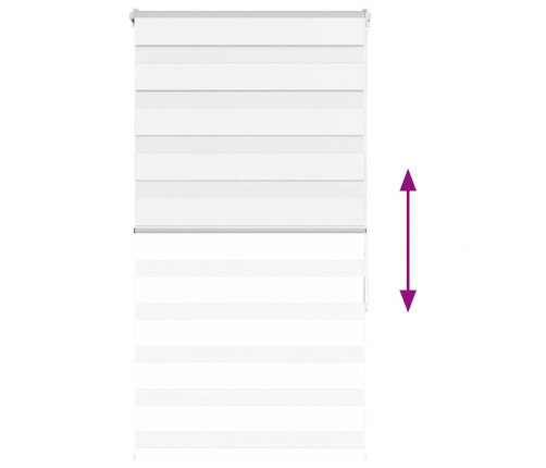 Žalūzijas Zebra 85X150 Cm Auduma Platums 80,9 Cm Poliesters Vidaxl