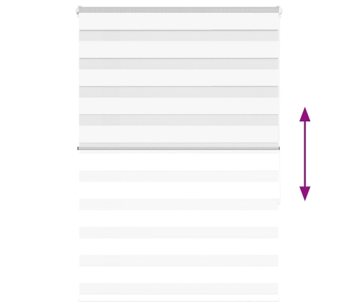 Žalūzijas Zebra 95X150 Cm Auduma Platums 90,9 Cm Poliesters Vidaxl