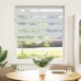 Žalūzijas Zebra 100X150 Cm Auduma Platums 95,9 Cm Poliesters Vidaxl