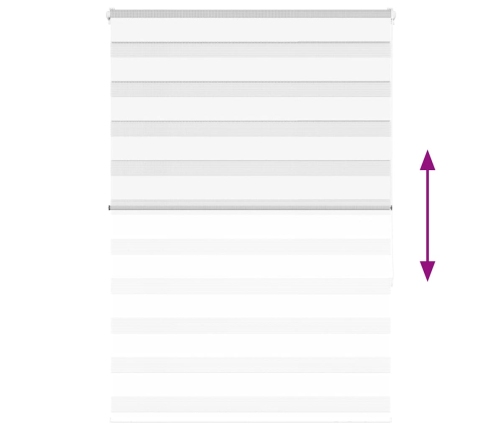 Žalūzijas Zebra 105X150 Cm Auduma Platums 100,9 Cm Poliesters Vidaxl