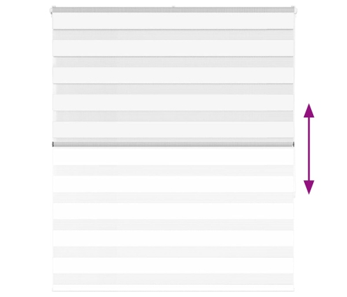 Žalūzijas Zebra 135X150 Cm Auduma Platums 130,9 Cm Poliesters Vidaxl