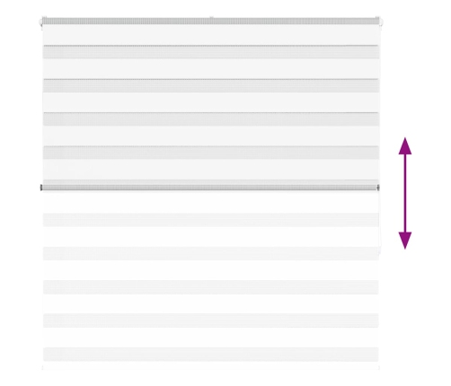 Žalūzijas Zebra 145X150 Cm Auduma Platums 140,9 Cm Poliesters Vidaxl