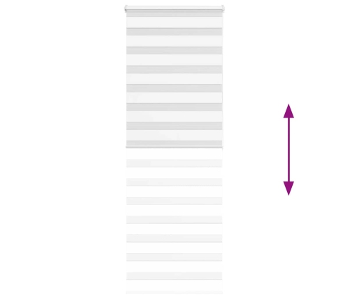 Žalūzijas Zebra 70X200 Cm Auduma Platums 65,9 Cm Poliesters Vidaxl