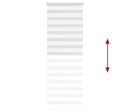 Žalūzijas Zebra 75X200 Cm Auduma Platums 70,9 Cm Poliesters Vidaxl