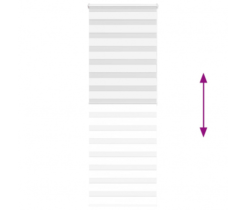 Žalūzijas Zebra 85X200 Cm Auduma Platums 80,9 Cm Poliesters Vidaxl
