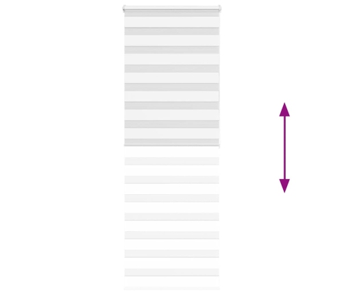 Žalūzijas Zebra 90X200 Cm Auduma Platums 85,9 Cm Poliesters Vidaxl