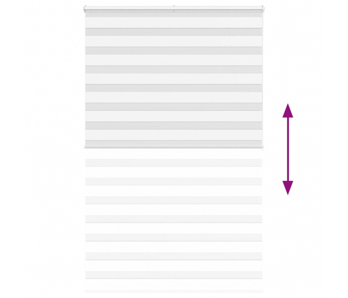 Žalūzijas Zebra 145X200 Cm Auduma Platums 140,9 Cm Poliesters Vidaxl