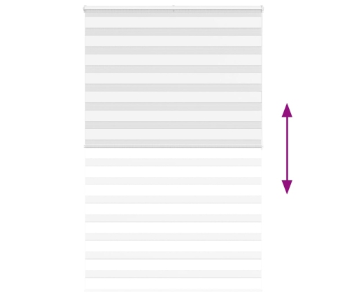 Žalūzijas Zebra 150X200 Cm Auduma Platums 145,9 Cm Poliesters Vidaxl