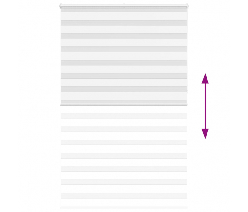 Žalūzijas Zebra 145X230 Cm Auduma Platums 140,9 Cm Poliesters Vidaxl