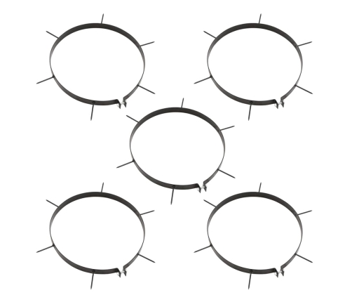 Zālāja Rullis Ar Aeratoru, Melns, 63 L, Dzelzs Vidaxl