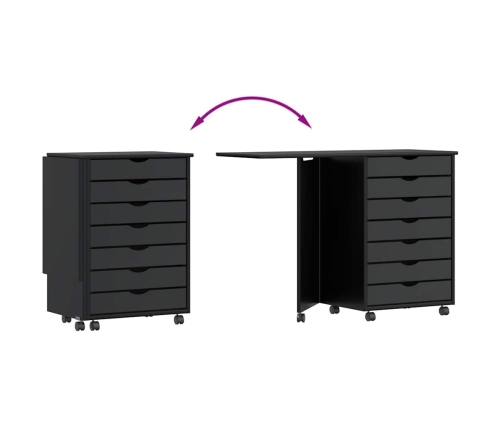 Ritošais Skapis Ar Rakstāmgaldu 