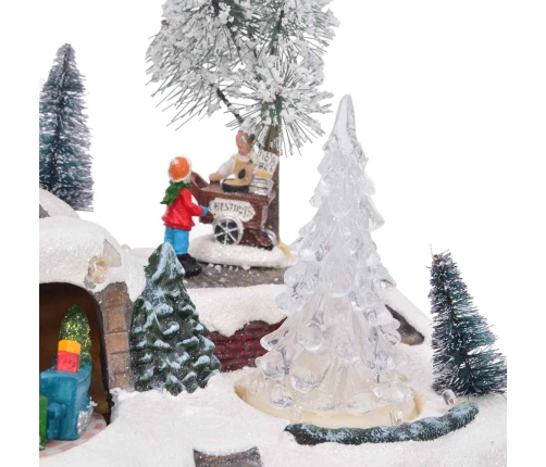 Ziemassvētku Galda Dekors Daudzkrāsains 23.5 X 16 X 18.5 Cm Vidaxl