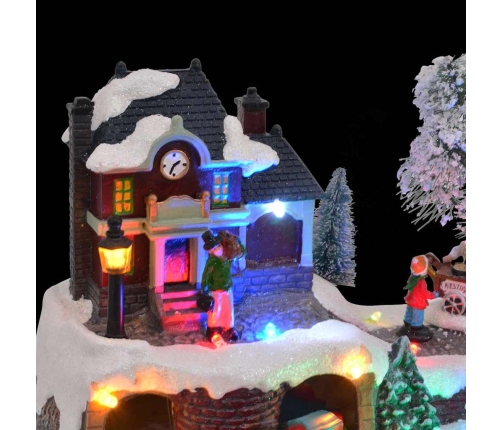 Ziemassvētku Galda Dekors Daudzkrāsains 23.5 X 16 X 18.5 Cm Vidaxl