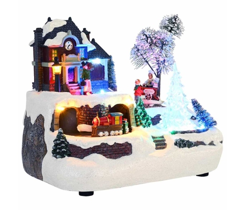 Ziemassvētku Galda Dekors Daudzkrāsains 23.5 X 16 X 18.5 Cm Vidaxl