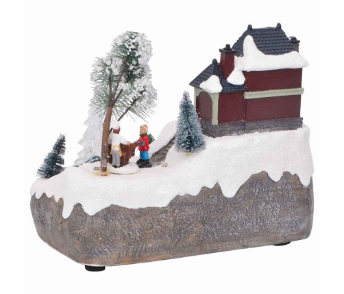 Ziemassvētku Galda Dekors Daudzkrāsains 23.5 X 16 X 18.5 Cm Vidaxl