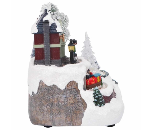 Ziemassvētku Galda Dekors Daudzkrāsains 23.5 X 16 X 18.5 Cm Vidaxl