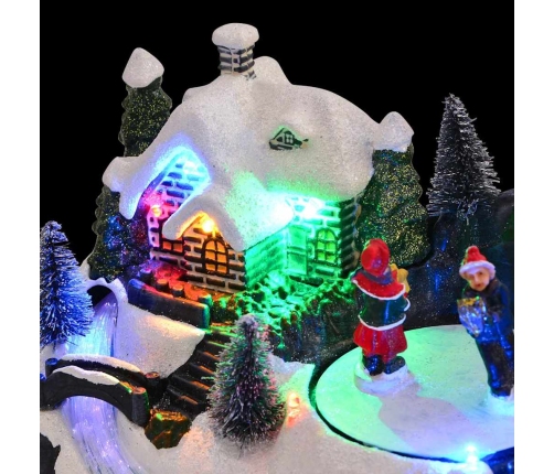 Ziemassvētku Galda Dekors Daudzkrāsains 16 X 11.5 X 13 Cm Vidaxl