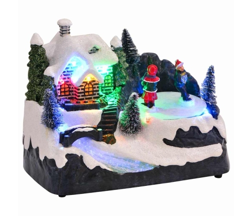 Ziemassvētku Galda Dekors Daudzkrāsains 16 X 11.5 X 13 Cm Vidaxl