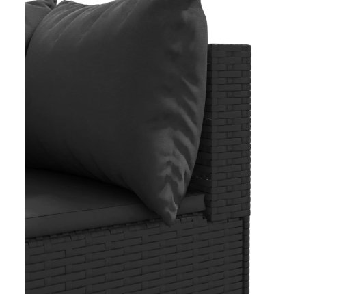 11-Daļīgs Dārza Mēbeļu Komplekts Ar Matračiem, Pe Rotangpalma Vidaxl