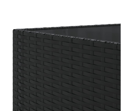 11-Daļīgs Dārza Dīvāna Komplekts, Matrači, Melna Pe Rotangpalma Vidaxl