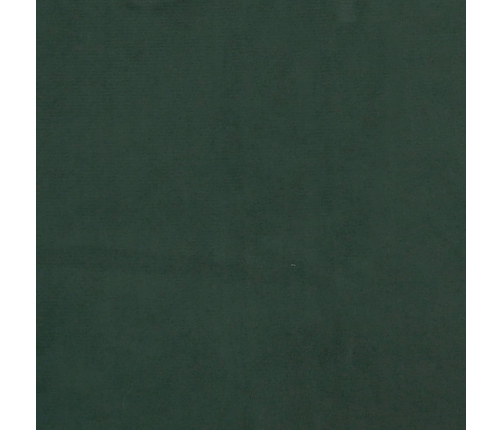 vidaXL kabatu atsperu matracis, tumši zaļš, 120x220x20 cm, samts