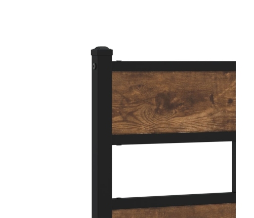 Galvgalis, Ozolkoka Krāsa, 150 Cm, Dzelzs Un Inženierijas Koks Vidaxl