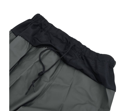 vidaXL Waist bridējbikses ar zābakiem tumši zaļiem 42. izmērā