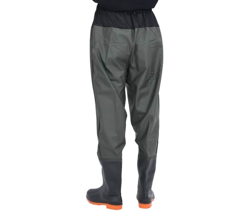 Waist Bridējbikses Ar Zābakiem Tumši Zaļiem 43. Izmērā Vidaxl