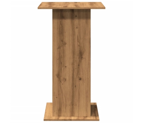 vidaXL bāra galds ar uzglabāšanu, 60x60x102 cm, inženierijas koks