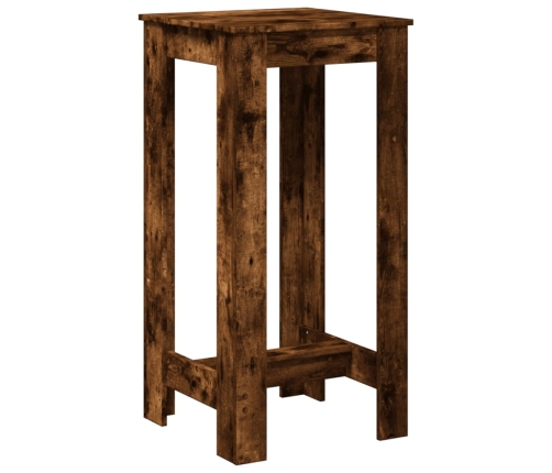 vidaXL bāra galdiņš, ozola krāsa, 51x50x103,5 cm, inženierijas koks