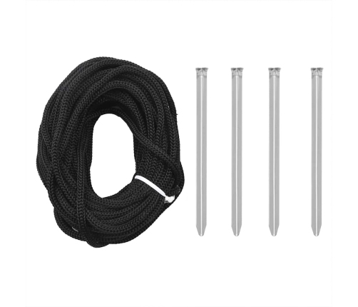 Led Ziemassvētku Eglīte Ar Tapas 1534 Led Zila 500 Cm Vidaxl