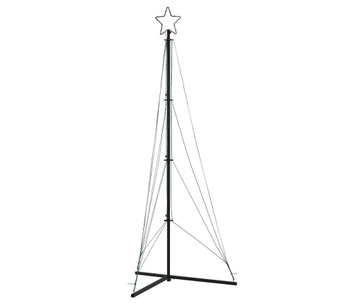 Led Ziemassvētku Eglīte 483 Led Zila 240 Cm Vidaxl