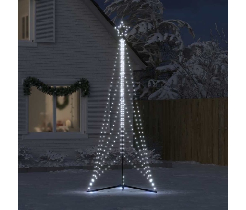 Ziemassvētku Eglītes Gaismiņas, 525 Led, Vēsi Baltas, 300 Cm Vidaxl