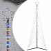 vidaXL Ziemassvētku eglītes gaismiņas, 525 LED, krāsainas, 300 cm