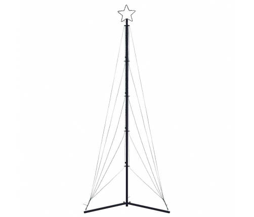 vidaXL Ziemassvētku eglītes gaismiņas, 525 LED, krāsainas, 300 cm