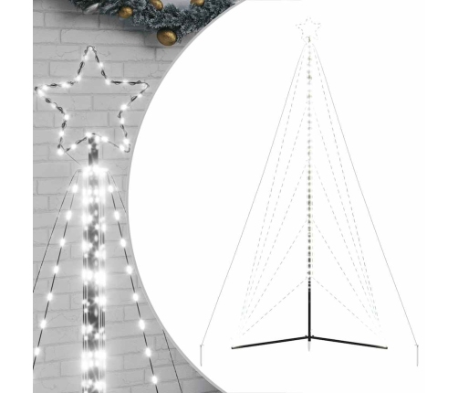 Ziemassvētku Eglītes Gaismiņas, 615 Led, Vēsi Baltas, 400 Cm Vidaxl