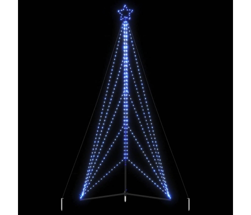 Ziemassvētku Eglītes Gaismiņas, 615 Led, Zilas, 400 Cm Vidaxl