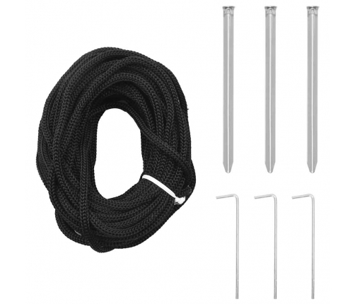 vidaXL Ziemassvētku eglītes gaismiņas, 861 LED, krāsainas, 480 cm