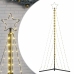 vidaXL Ziemassvētku eglītes gaismiņas, 339 LED, silti baltas, 187 cm