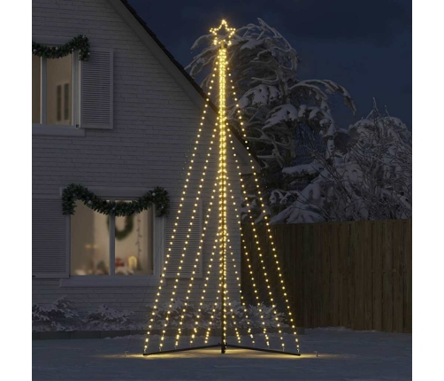 Ziemassvētku Eglītes Gaismiņas, 570 Led, Silti Baltas, 400 Cm Vidaxl