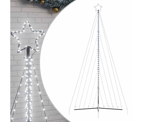 Ziemassvētku Eglītes Gaismiņas, 570 Led, Vēsi Baltas, 400 Cm Vidaxl