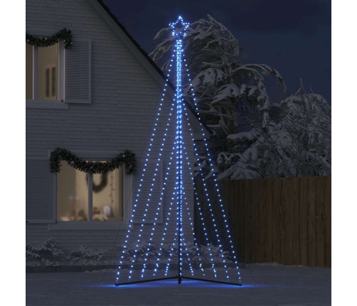 Ziemassvētku Eglītes Gaismiņas, 570 Led, Zilas, 400 Cm Vidaxl