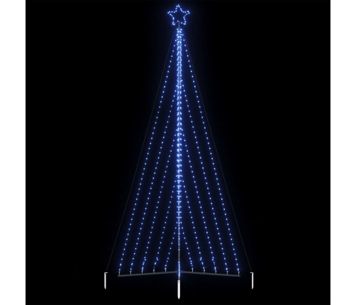 Ziemassvētku Eglītes Gaismiņas, 570 Led, Zilas, 400 Cm Vidaxl