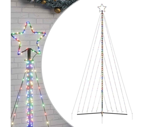 Ziemassvētku Eglītes Gaismiņas, 570 Led, Krāsainas, 400 Cm Vidaxl